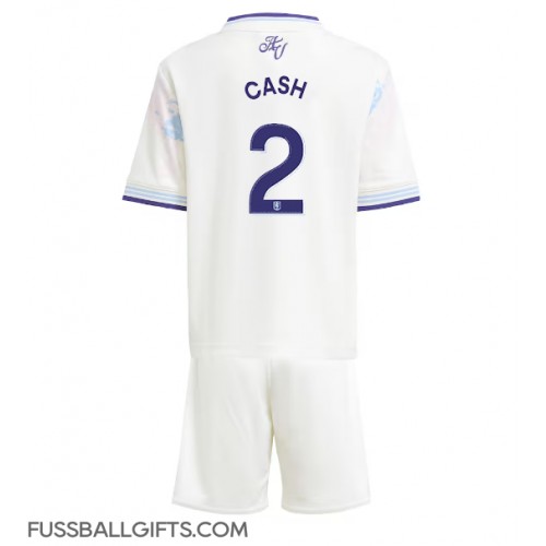 Aston Villa Matty Cash #2 Fußballbekleidung 3rd trikot Kinder 2025-26 Kurzarm (+ kurze hosen)
